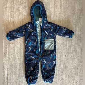 Patagonia Puff-Ball Reversible Bunting Snow Suit: 3-6 months